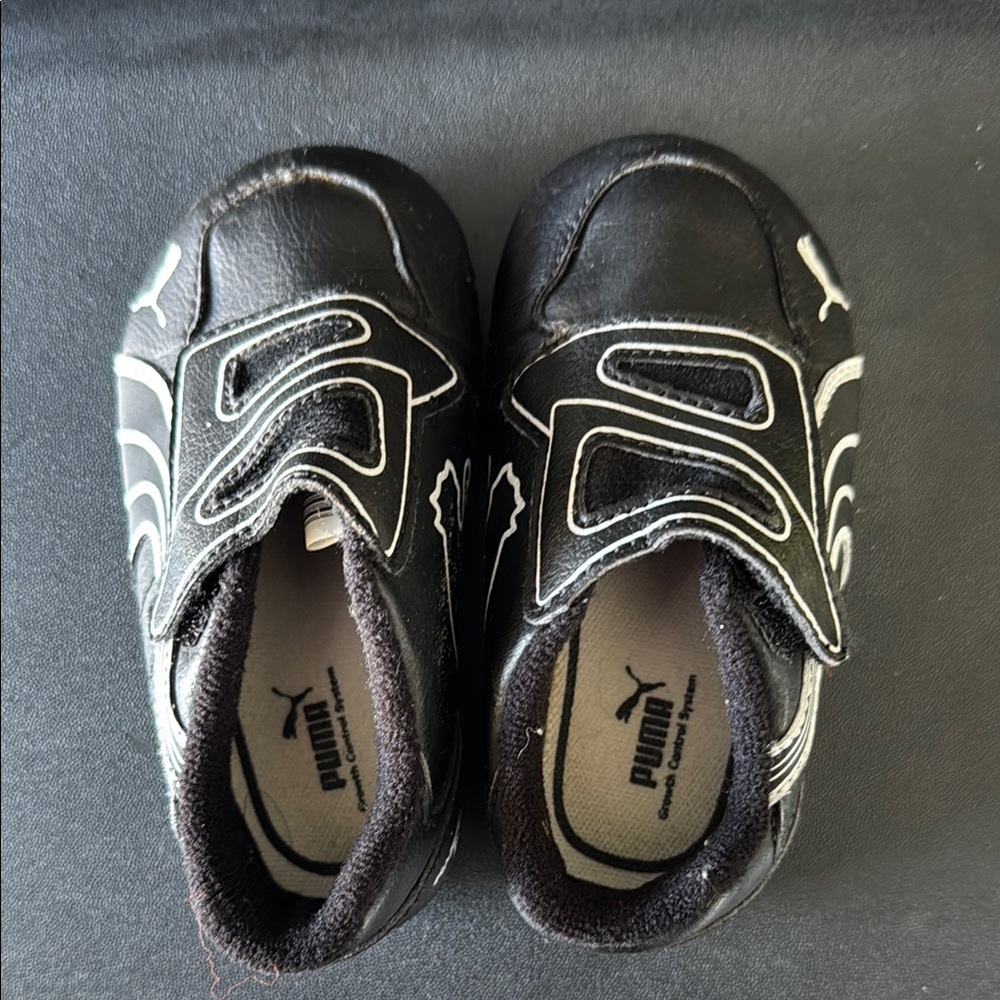 Puma Kids Black Shoes
